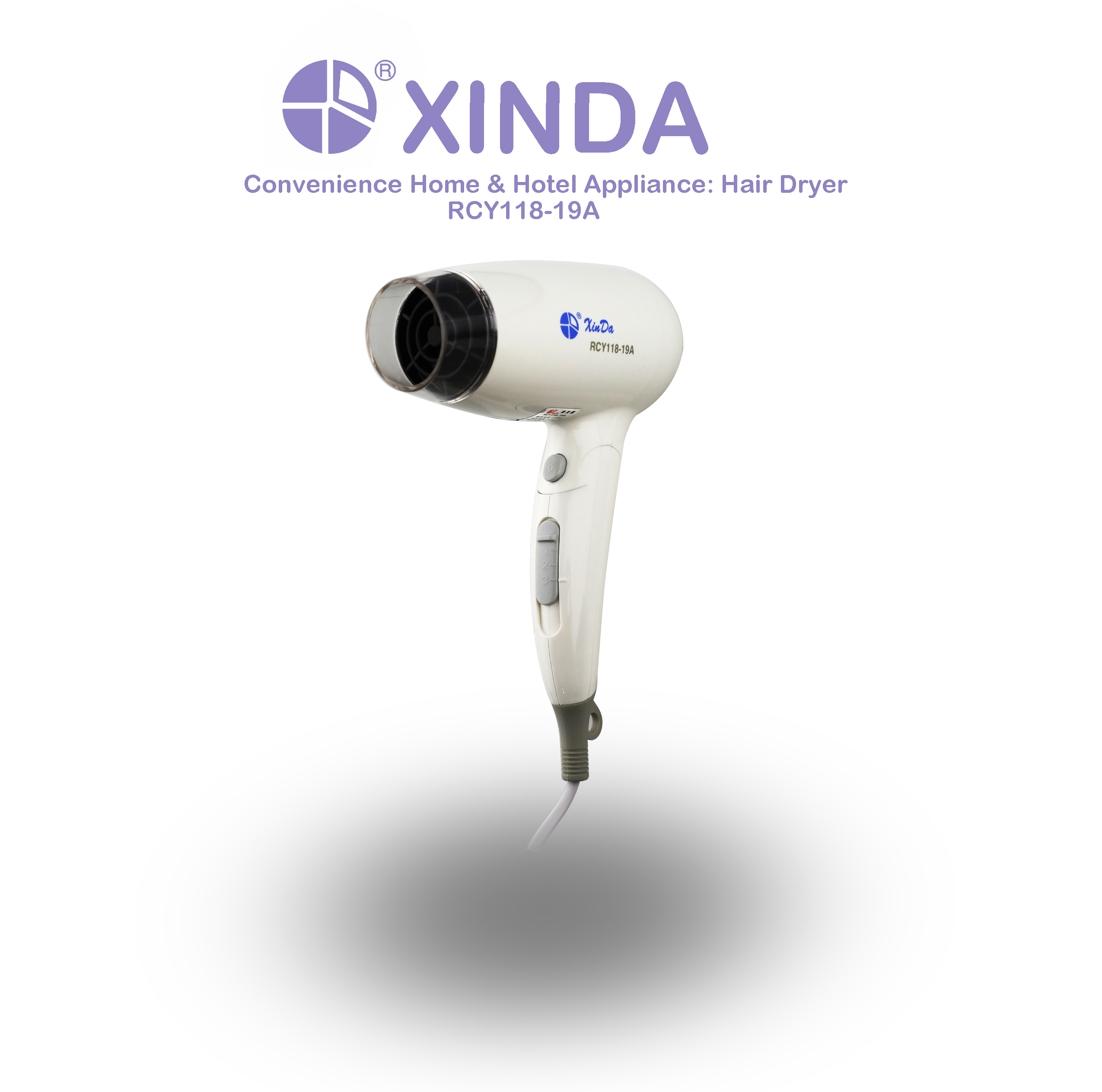 XinDa RCY-188 19A 2021 نمط جديد 5 في 1 مجفف شعر كهربائي بخطوة واحدة ومكثف فرشاة الهواء الساخن // مجفف الشعر