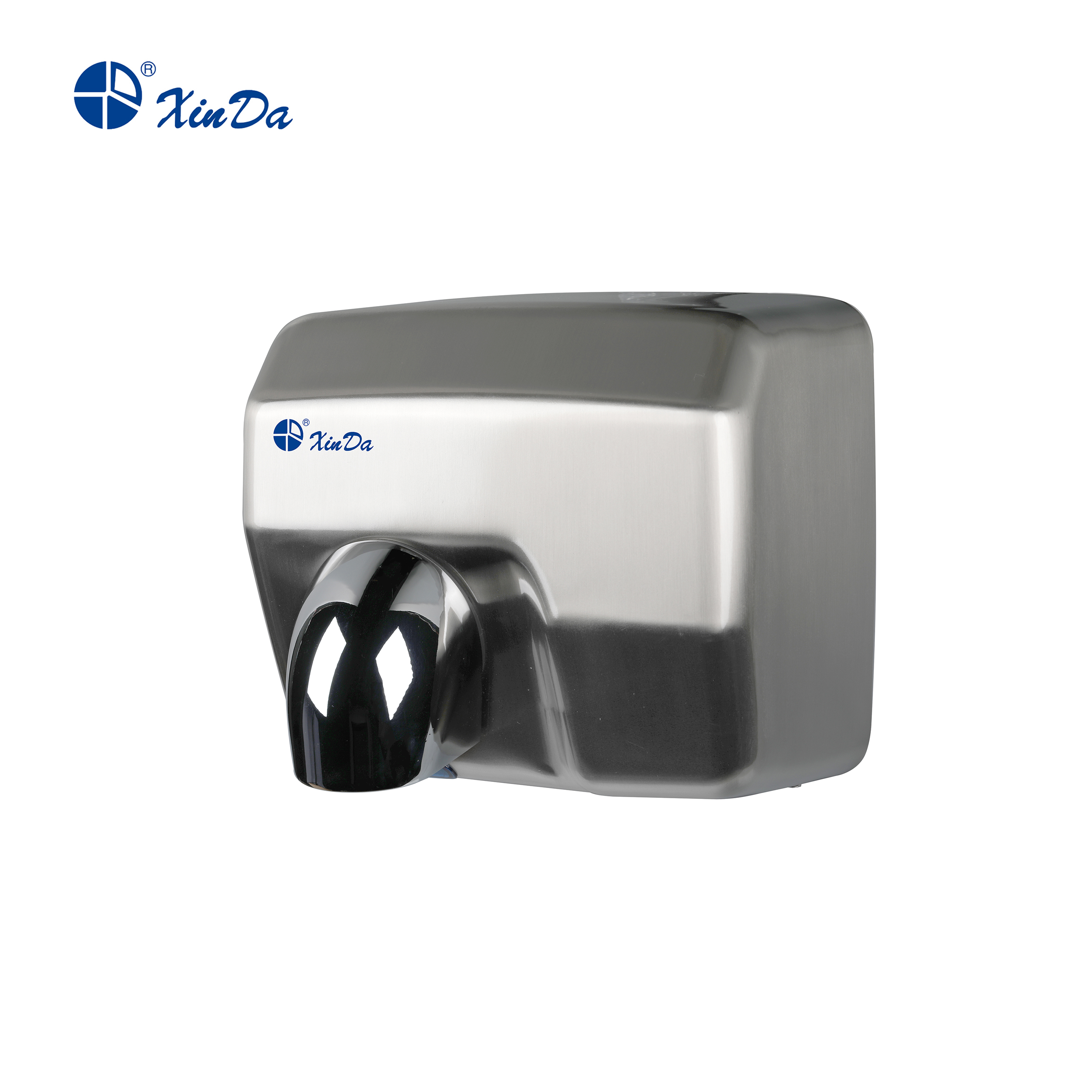 مجفف الأيدي XinDa GSQ250 Silver Hand Dryer جهاز استشعار الأوزون الكهربائي