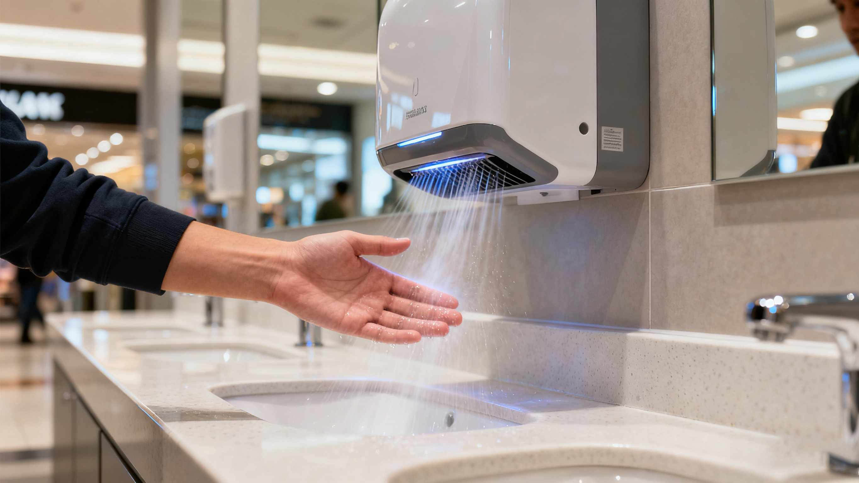 آلة مجفف اليد