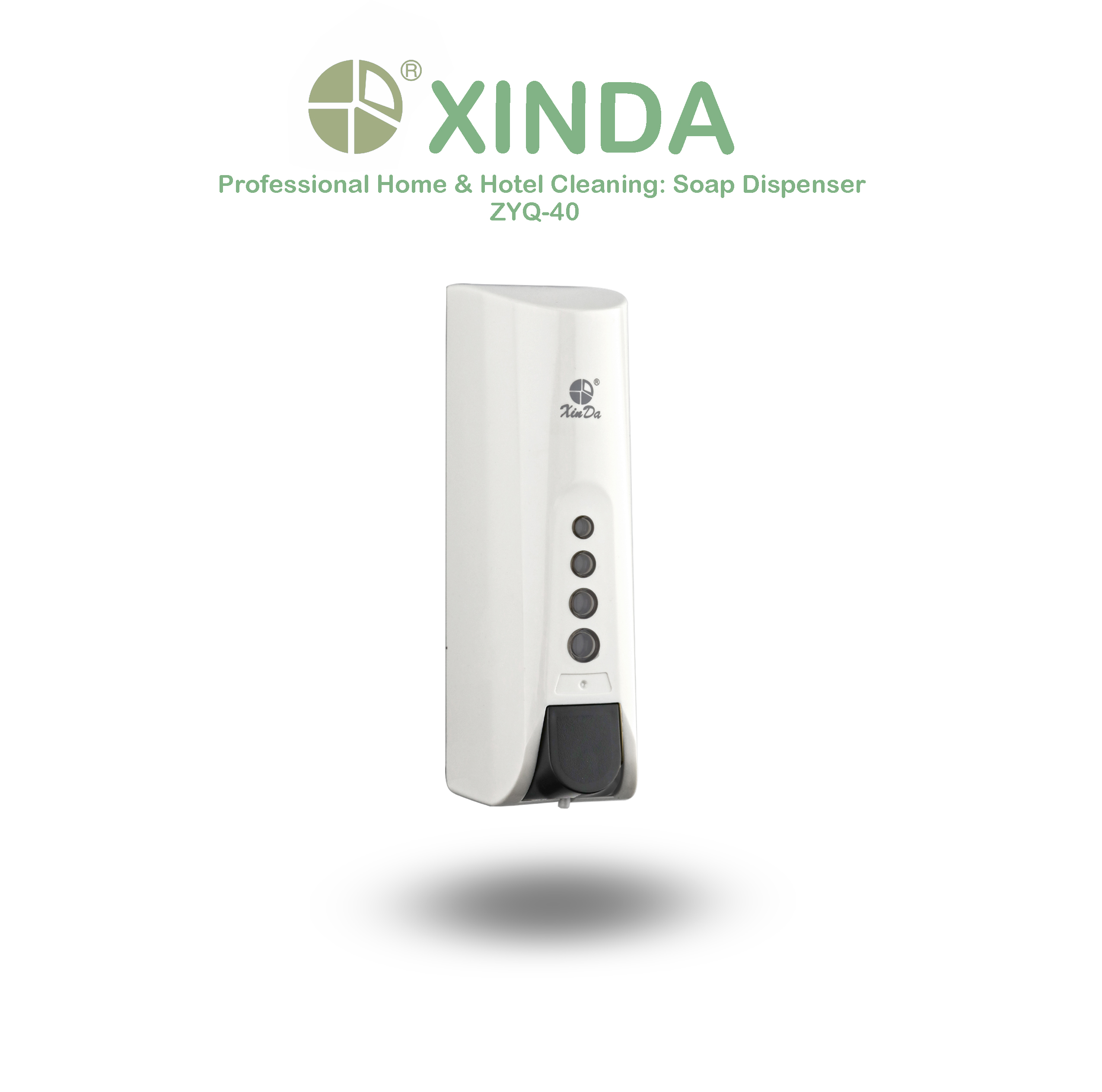 XINDA ZYQ40 موزع صابون يدوي بمضخة ضغط
