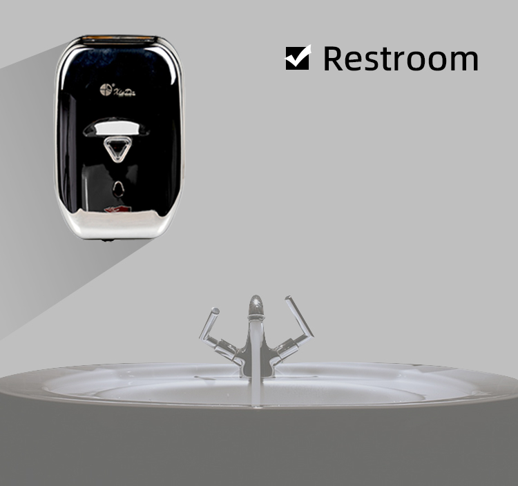 موزع صابون من الفولاذ المقاوم للصدأ